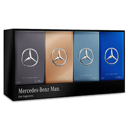 Mercedes Benz Man 4pc Miniature Collection Gift Set