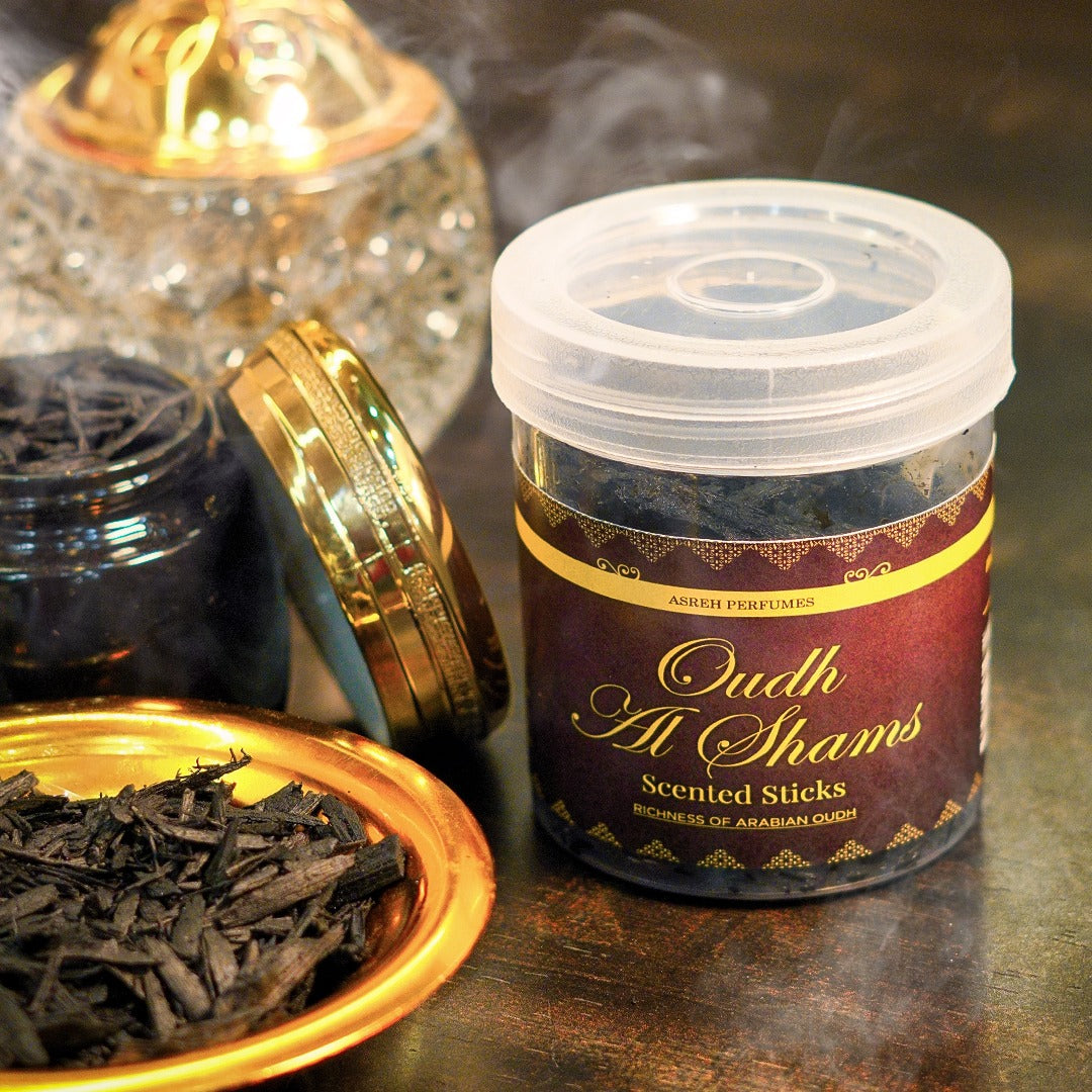 FridayCharm Bakhoor Oud Al Shams Scented Fragrance Sticks