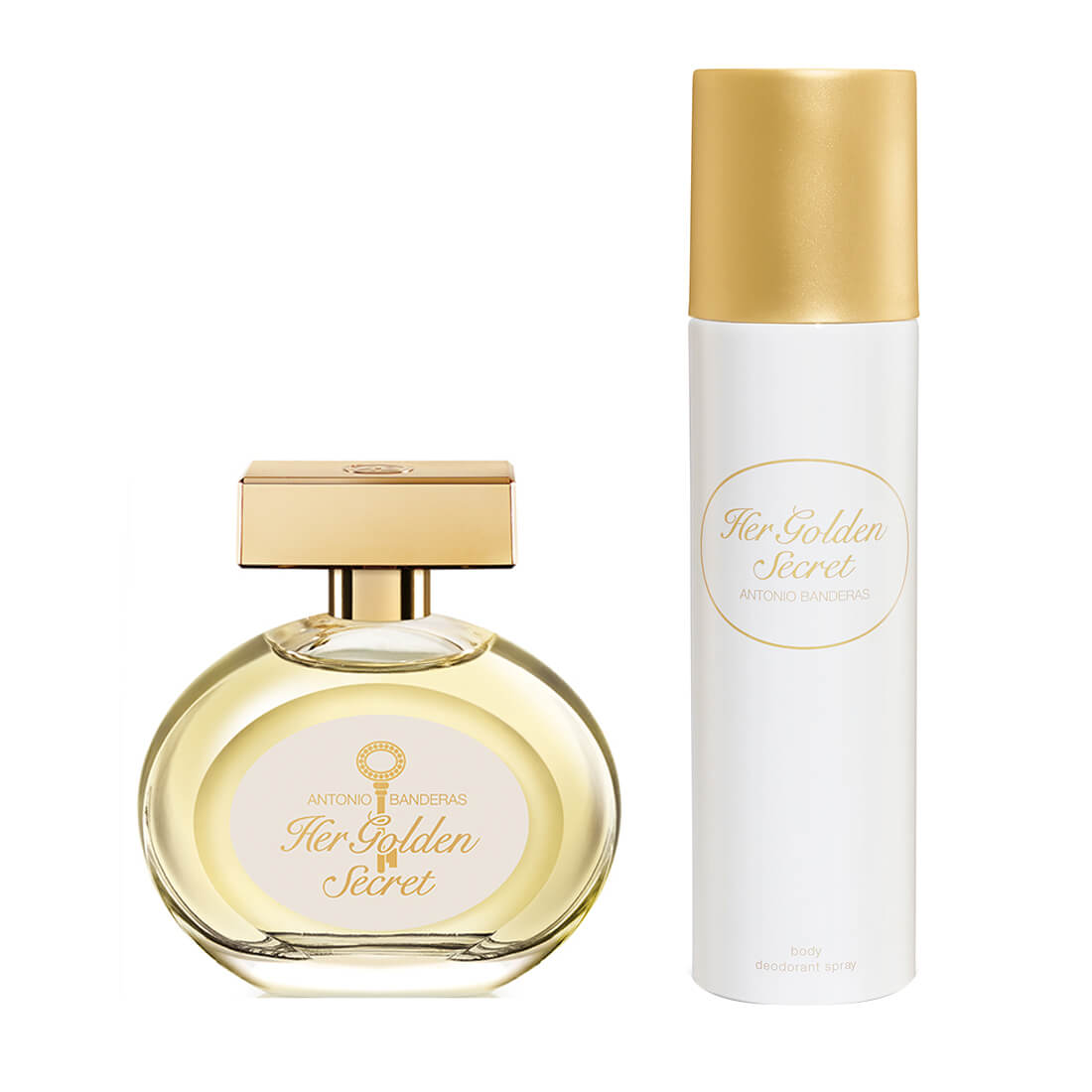 Antonio Banderas Her Golden Secret Gift Set For Women