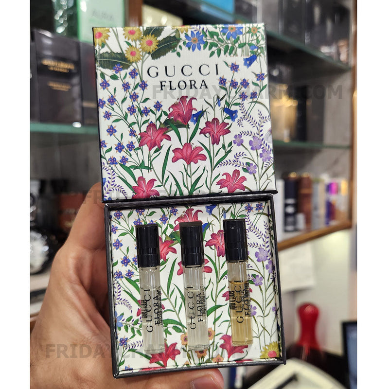 Gucci Flora Travel Set 3x1.5ml