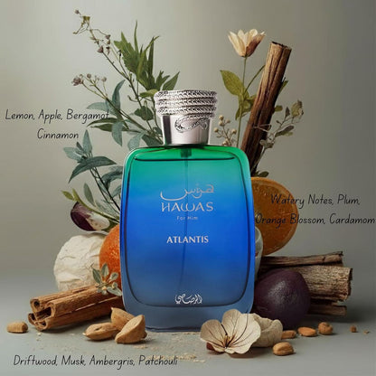 Rasasi Hawas Atlantis Eau De Parfum For Unisex