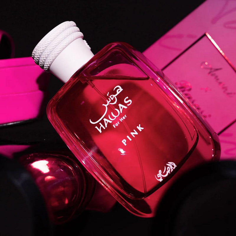 Rasasi Hawas Pink Eau De Parfum For Women
