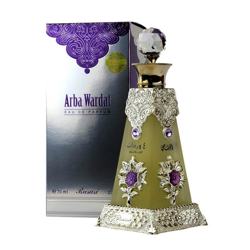 Rasasi Arba Wardat Perfume - 70ml
